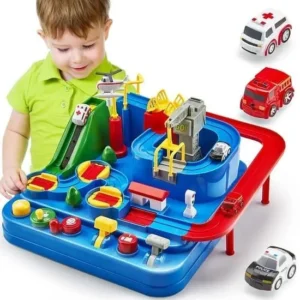 Puzzle Adventure Cars Track Set For Kids