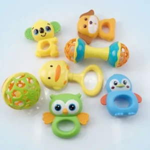 Adorable Animals Baby Rattles Set - Image 3