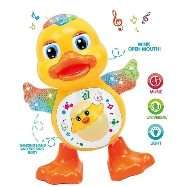Cute Dancing Duck With Music & Lights