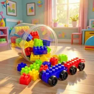55 Pcs Educational Building Blocks For Kids