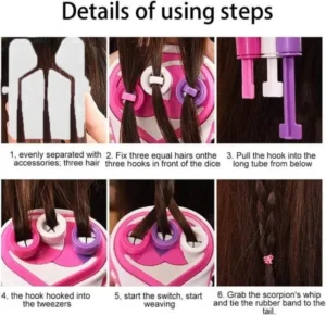 Automatic Hair Braider Fashion Machine For Kids - Image 2