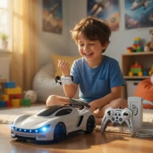 Hand Gesture & RC Smart EV Car With RGB Lights - Image 2