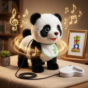 Rechargeable RC Walking Cute Musical Panda