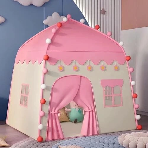Princess Castle Play Tent House for Kids